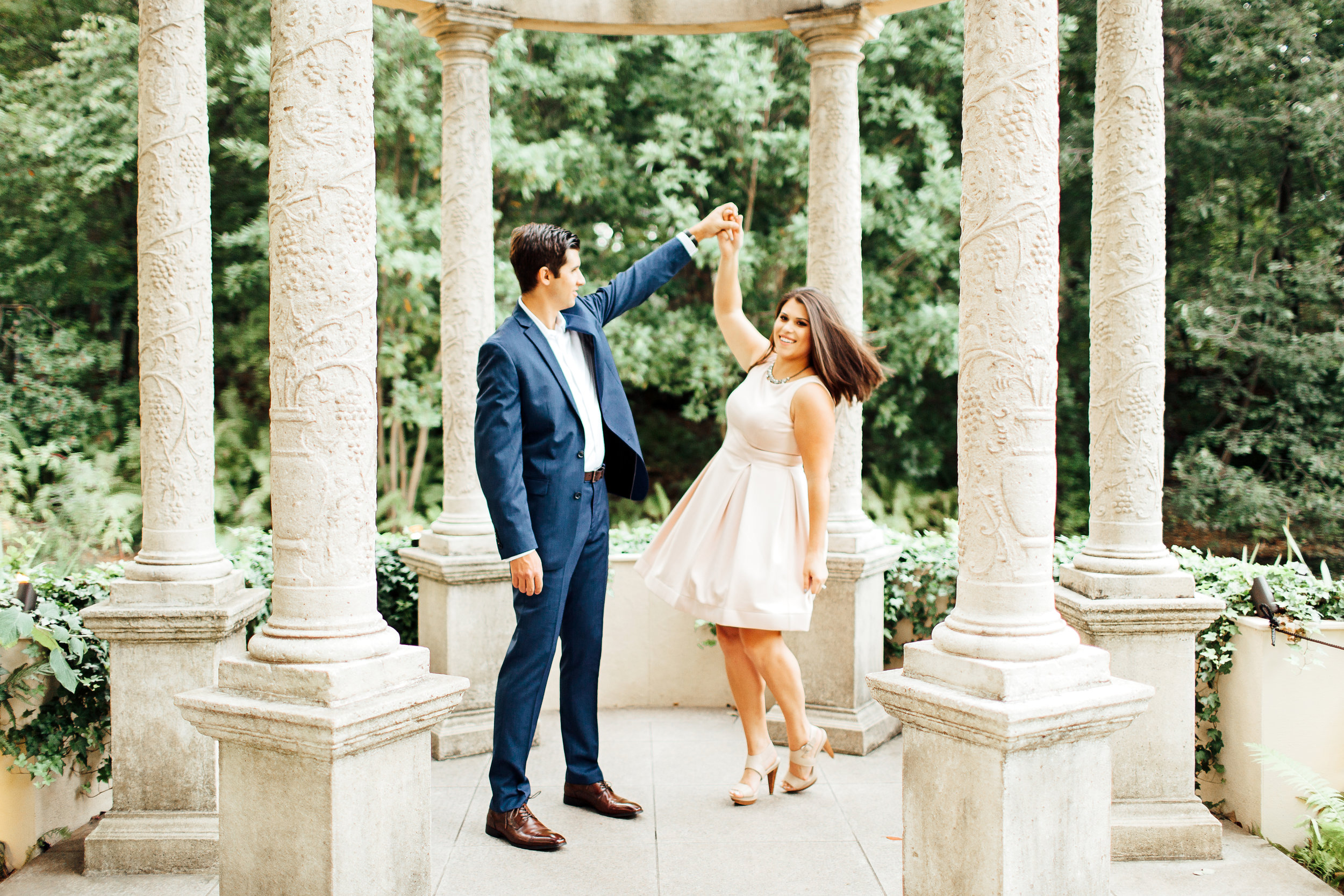 Longwood Gardens Engagement Session