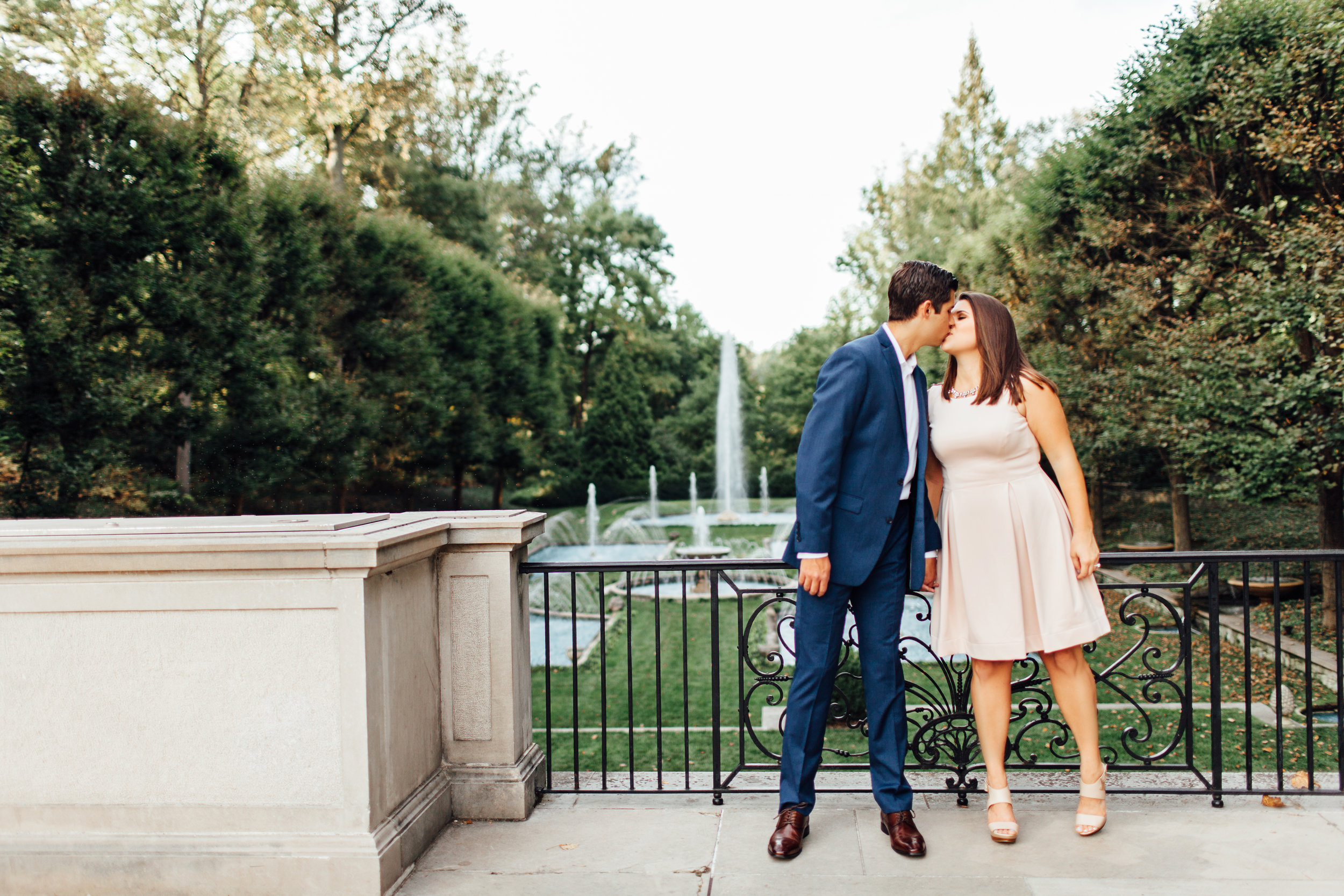 Longwood Gardens Engagement Session