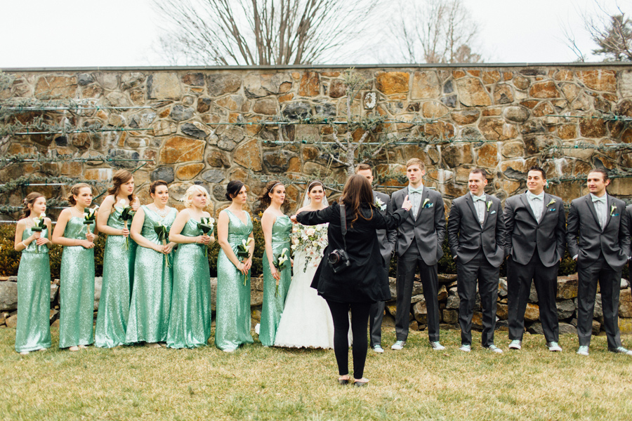  Chelsea, the master of wrangling giant bridal parties! 