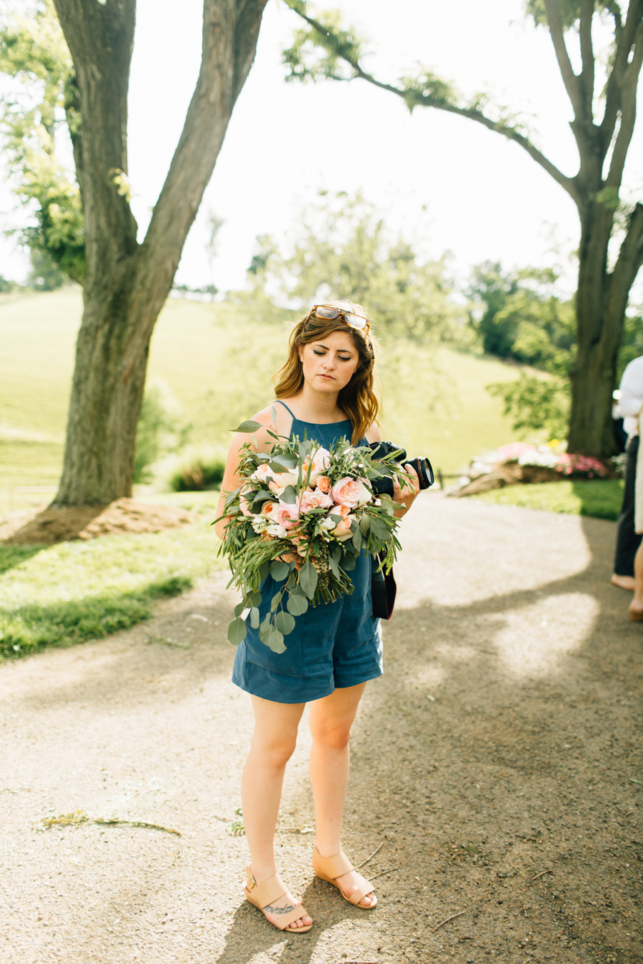  Here's to weddings when it's 90' degrees.&nbsp; 