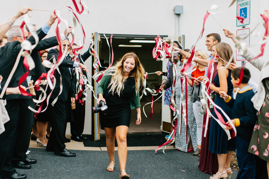  when you walk out to get the shot of the &nbsp;bride and groom and everyone starts cheering for you, best moment ever. 