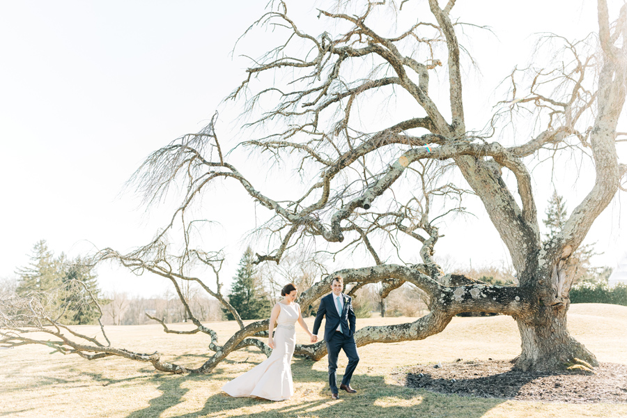 A Classic Spring Wedding  Penn Oaks Golf Club in West Chester, PA